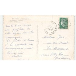 RIGNEY: l'église et l'etang vue aérienne 10x15 - état