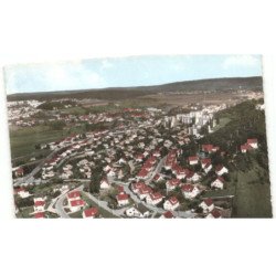 GRAND-CHARMONT: vue générale vue aérienne 10x15 - très bon état