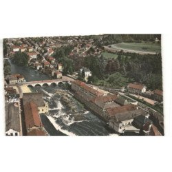 PONT DE ROIDE: les usines peugeot vue aérienne 10x15 - état