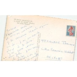 PONT DE ROIDE: les usines peugeot vue aérienne 10x15 - état