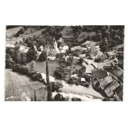 PONT-les-MOULINS: vue générale vue aérienne 10x15 - très bon état