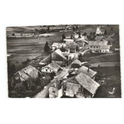 LES LONGEVILLES: vue générale vue aérienne 10x15 - très bon état