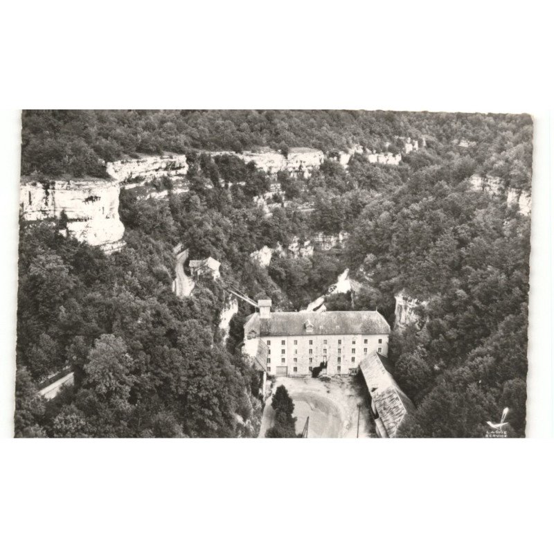 LA GRACE DIEU: le moulin vue aérienne 10x15 - très bon état