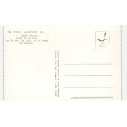 LODS: les schistes de lods et la vierge de mouthier vue aérienne 10x15 - très bon état