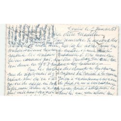 GENLIS: la grande rue vue aérienne 10x15 - très bon état