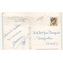 LA CLUSE et MUOUX: forts du larmont et château de joux vue aérienne 10x15 - très bon état