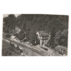 L'ISLE-sur-le-DOUBS: le château menner vue aérienne 10x15 - très bon état