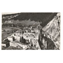 LA CLUSE ET MUOUX: le fort et le château de joux vue aérienne 10x15 - très bon état