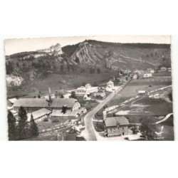 LA CLUSE ET MUOUX: quartietr de la gauffre le château de joux et fort du larmont vue aérienne 10x15 - très bon état