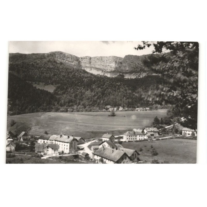 LA FERRIERE-SOUS-JOUGNE: paysage vue aérienne 10x15 - très bon état