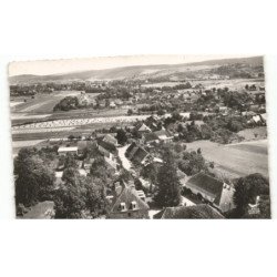 ARC-et-SENANS: vue générale et le prieuré vue aérienne 10x15 - très bon état