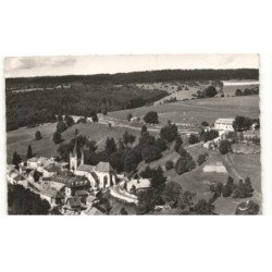 MONTBENOIT: hôtel du bon repos vue aérienne 10x15 - très bon état