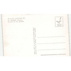 ORNANS: la loue et vue générale vue aérienne 10x15 - très bon état