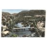 MONTGESOYE: le pont sur la loue vue aérienne 10x15 - très bon état