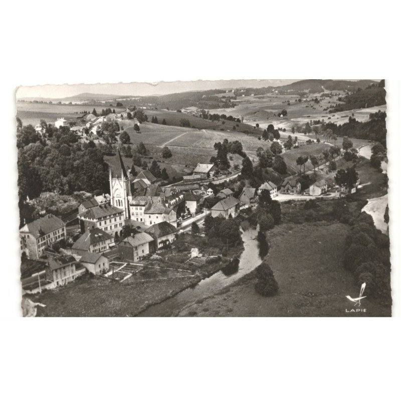 MONTBENOIT: vue générale vue aérienne 10x15 - très bon état