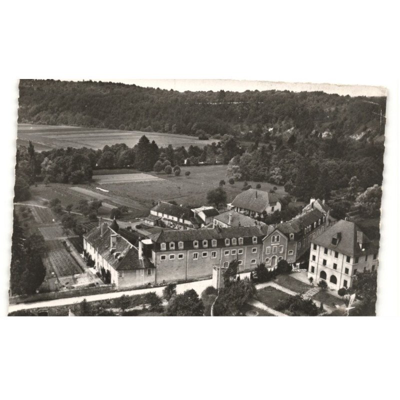 MONTFERRAND-le-CHATEAU: couvent des dominicaines de bethanie villa sainte-madeleine vue aérienne 10x15 - très bon état