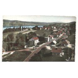 MALBUISSON: vue générale au premier plan, hôtel bellevue vue aérienne 10x15 - très bon état