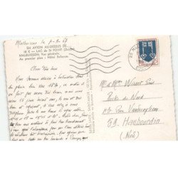 MALBUISSON: vue générale au premier plan, hôtel bellevue vue aérienne 10x15 - très bon état