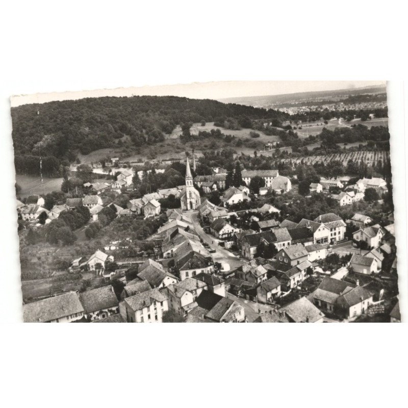 MANDEURE: vue générale vue aérienne 10x15 - très bon état