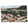 MATHAY: place de l'église et vallée du doubs vue aérienne 10x15 - très bon état