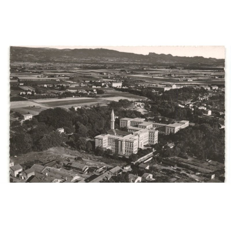 VALENCE: le grand séminaire vue aérienne 10x15 - très bon état