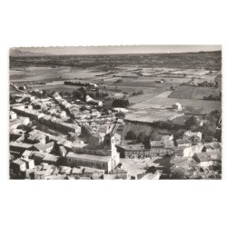 SUZE-la-ROUSSE: le centre du village vue aérienne 10x15 - très bon état