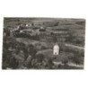ROCHEGUDE: notre-dame du puy, statue érigée en 1878 vue aérienne 10x15 - très bon état