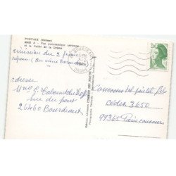PONTAIX: vue panoramique et la vallée de la drôme vue aérienne 10x15 - très bon état