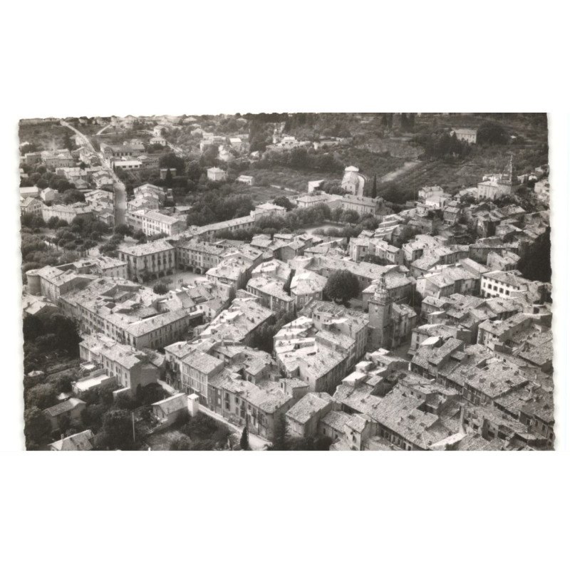 NYONS: vue générale vue aérienne 10x15 - très bon état