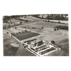 PEYRUS: l'église saint-pierre vue aérienne 10x15 - très bon état