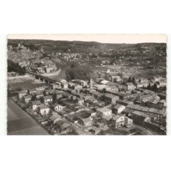 MONTELIMAR: faubourg saint-james le roubion et la ville vue aérienne 10x15 - très bon état