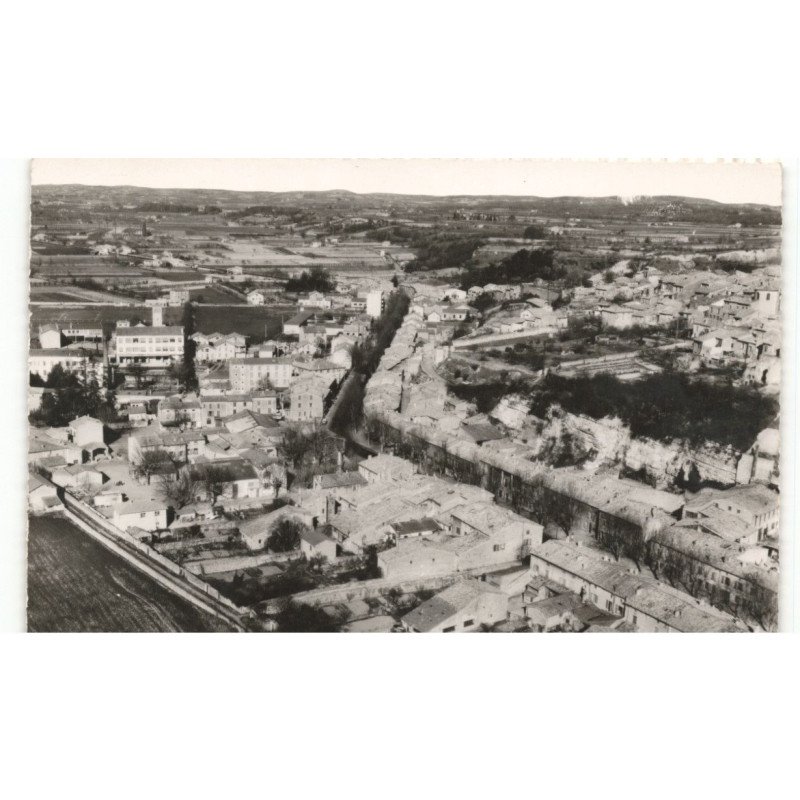 LIVRON: vue générale vue aérienne 10x15 - très bon état