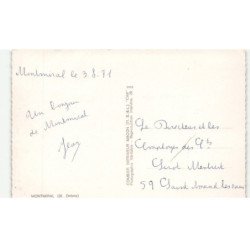MONTMIRAL: vue générale vue aérienne 10x15 - très bon état
