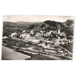 LA BEGUDE-de-MAZENC: vue générale sur le vieux village vue aérienne 10x15 - très bon état