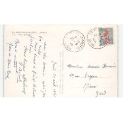 LA BEGUDE-de-MAZENC: vue générale vue aérienne 10x15 - très bon état