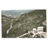 COL DE CABRE: le sommet du col de cabre le refuge et la route de beaurières vue aérienne 10x15 - très bon état