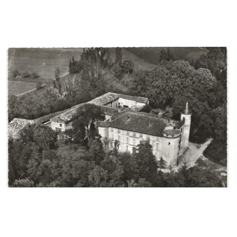 LA BEGUDE-de-MAZENC: vue aérienne 10x15 - très bon état
