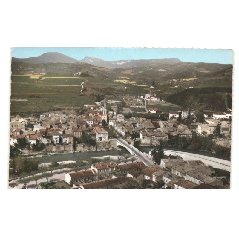 AOUSTE-sur-SYE: vue aérienne 10x15 - très bon état