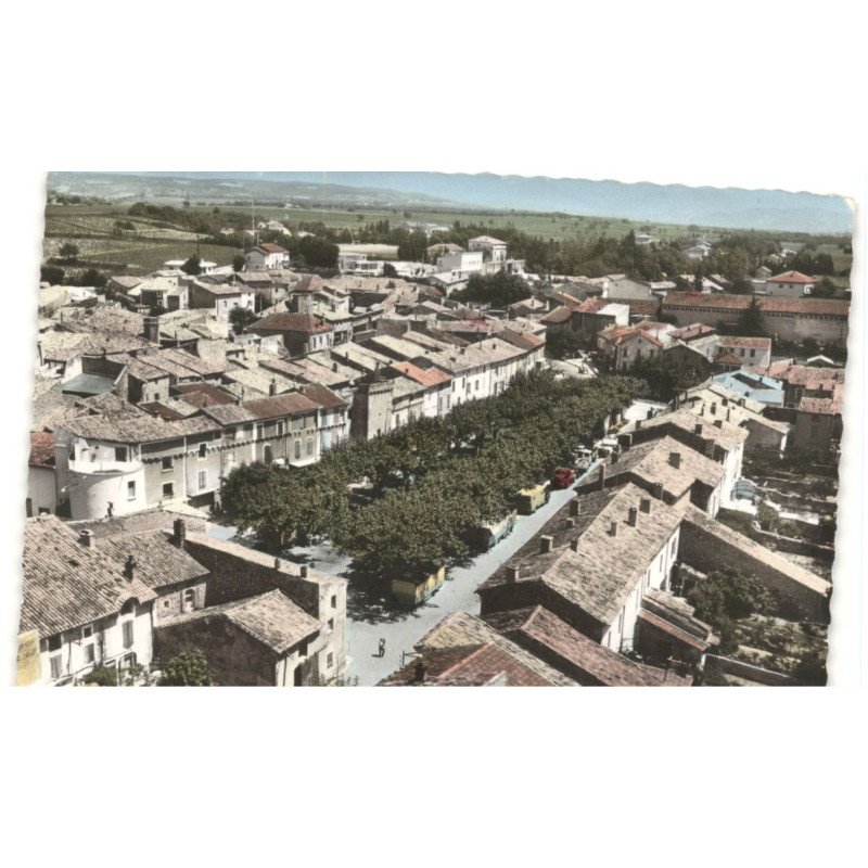 TULETTE: vue générale vue aérienne 10x15 - très bon état