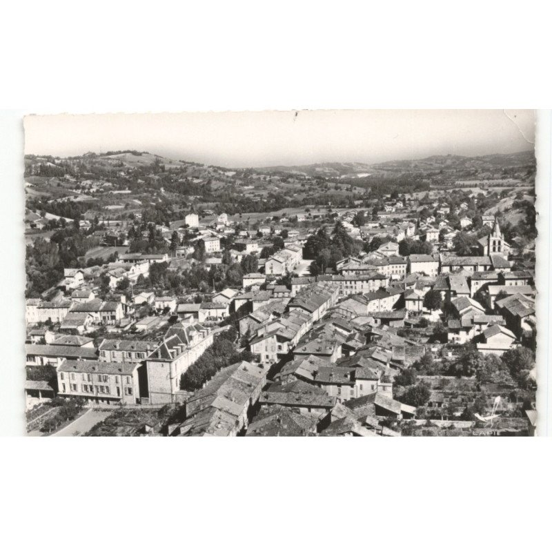 SAINT-JEAN-en-ROYANS: vue générale vue aérienne 10x15 - très bon état