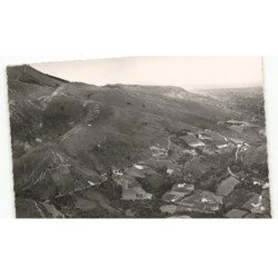 LA RHUNE: sommet du pays basque 900m, frontière franco-espagnole vue aérienne 10X15 - très bon état