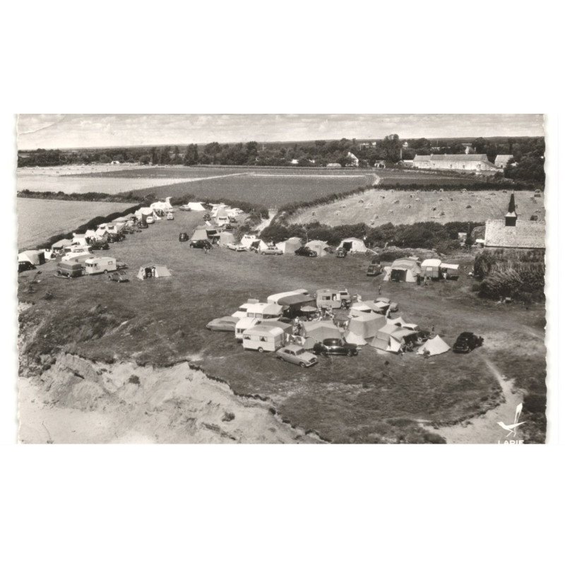 CROMENACH: le camping vue aérienne 10x15 - très bon état