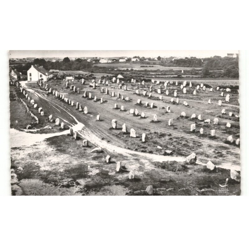 CARNAC-VILLE: vue aérienne 10x15 - très bon état