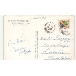 BOURG-MADAME: vue générale et puigcerda vue aérienne 10X15 - très bon état