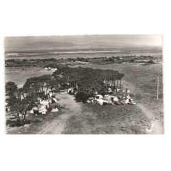 LE BARCARES: camping au bord de l'eau vue aérienne 10X15 - très bon état
