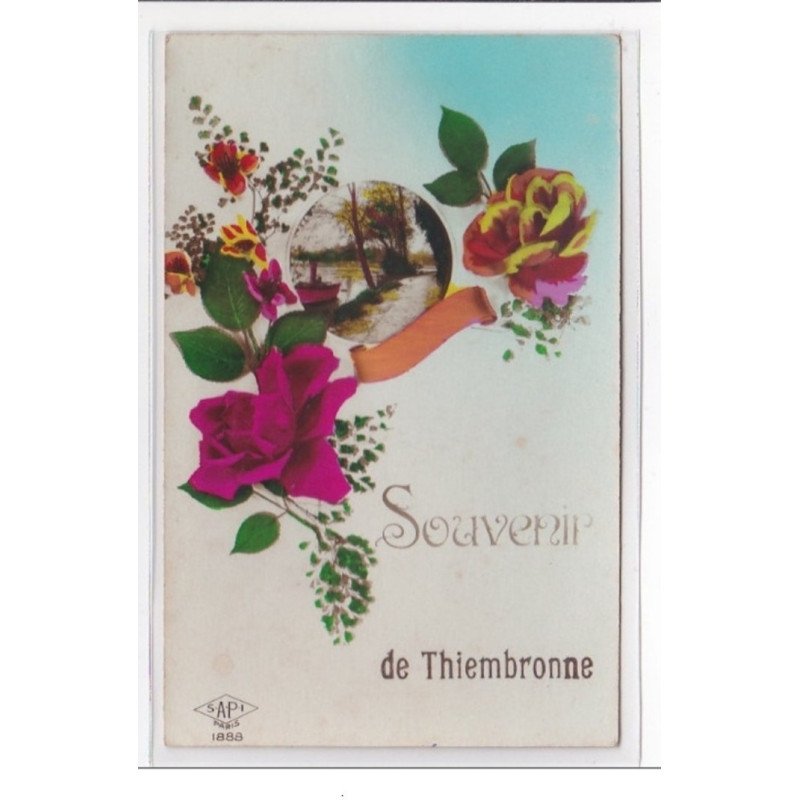 THIEMBRONNE : souvenir de thiembronne (traces) - etat