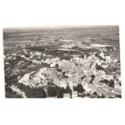 LAROQUE-des-ALBERES: vue générale vue aérienne 10X15 - très bon état