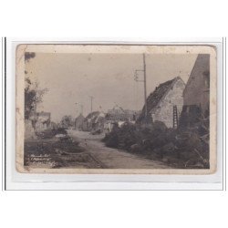 THELUS : une vue d'un village démolie - etat