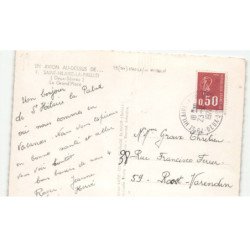 SAINT-HILAIRE-la-PALLUD: la grand'place vue aérienne 10X15 - très bon état