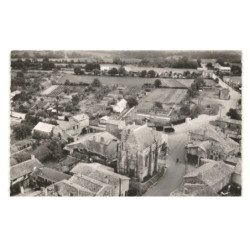 MENIGOUTE: chapelle boucard XVIe siècle vue aérienne 10X15 - très bon état